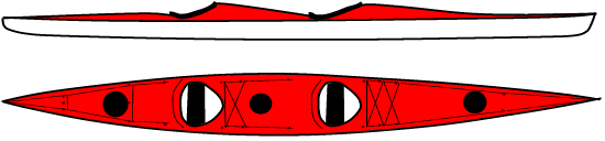 Double sea kayak 1
