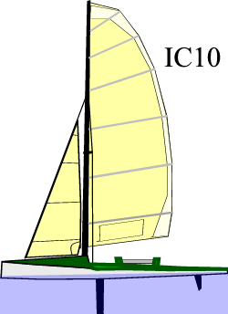 IC10 sailing canoe