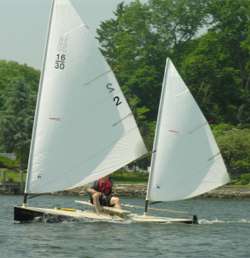 16-30 sailing canoe