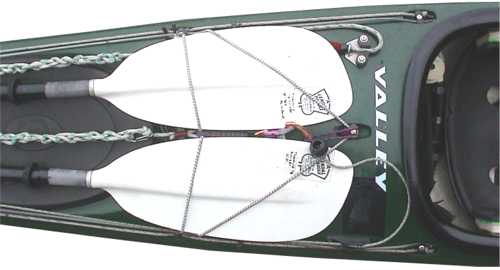 Towing cleat for sea kayak