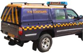 Coastguard patrol vehicle