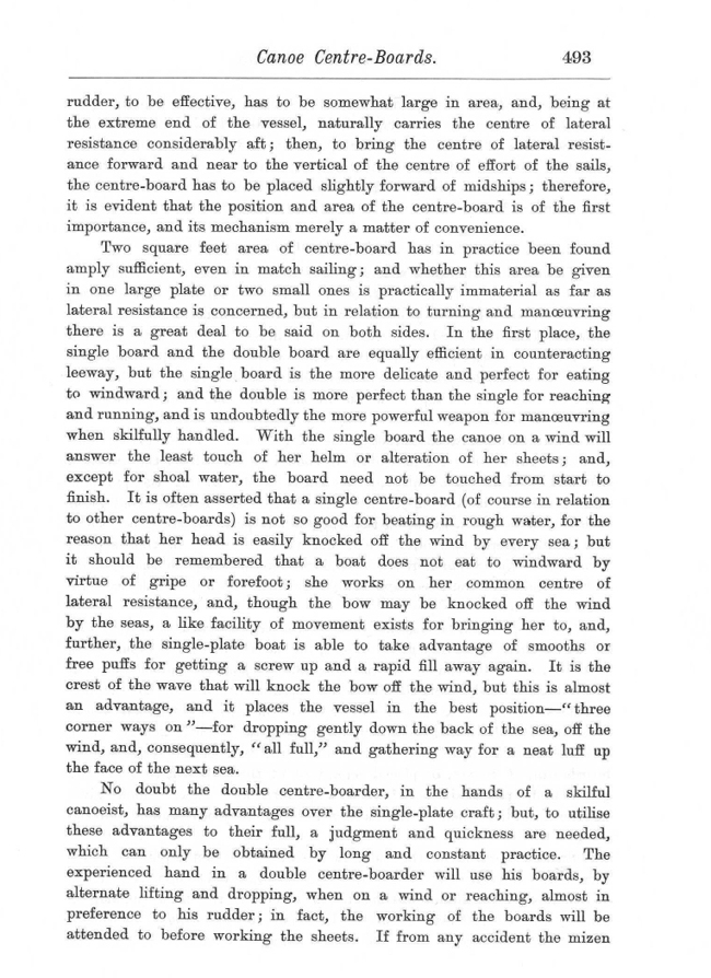Dixon Kemp "Manual of Yacht and Boat Sailing" 1895 p493