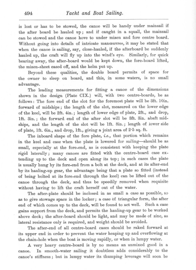 Dixon Kemp "Manual of Yacht and Boat Sailing" 1895 p494