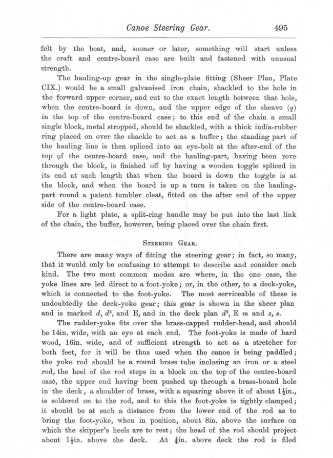 Dixon Kemp "Manual of Yacht and Boat Sailing" 1895 p495