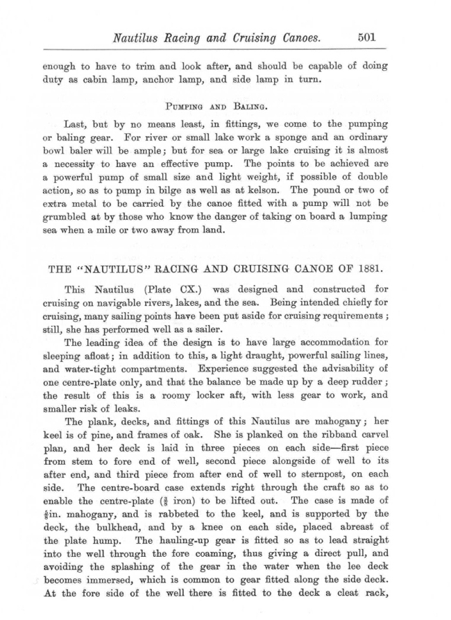 Dixon Kemp "Manual of Yacht and Boat Sailing" 1895 p501