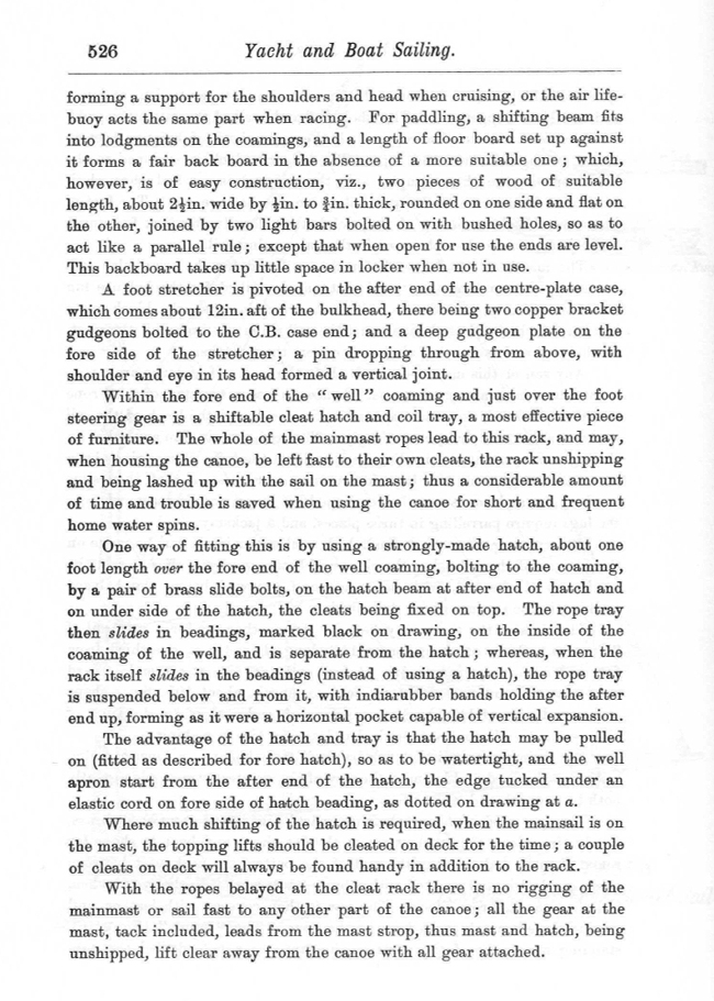 Dixon Kemp "Manual of Yacht and Boat Sailing" 1895 p526